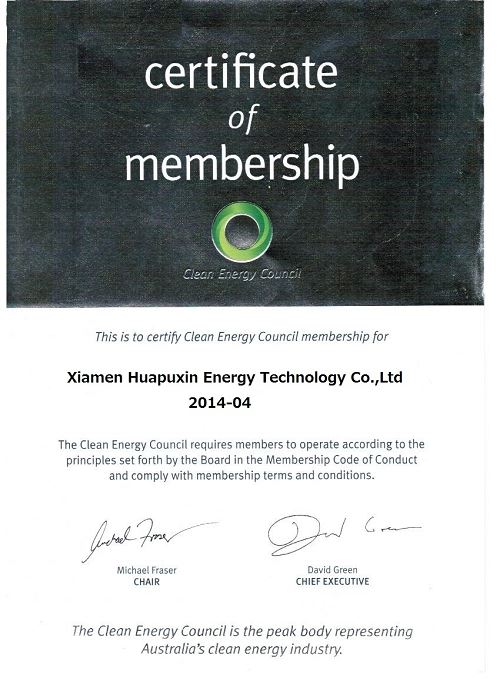 Certificate of Membership of ground screw bracket with single pole(001) Certificate of Membership of ground screw bracket with single pole(001)