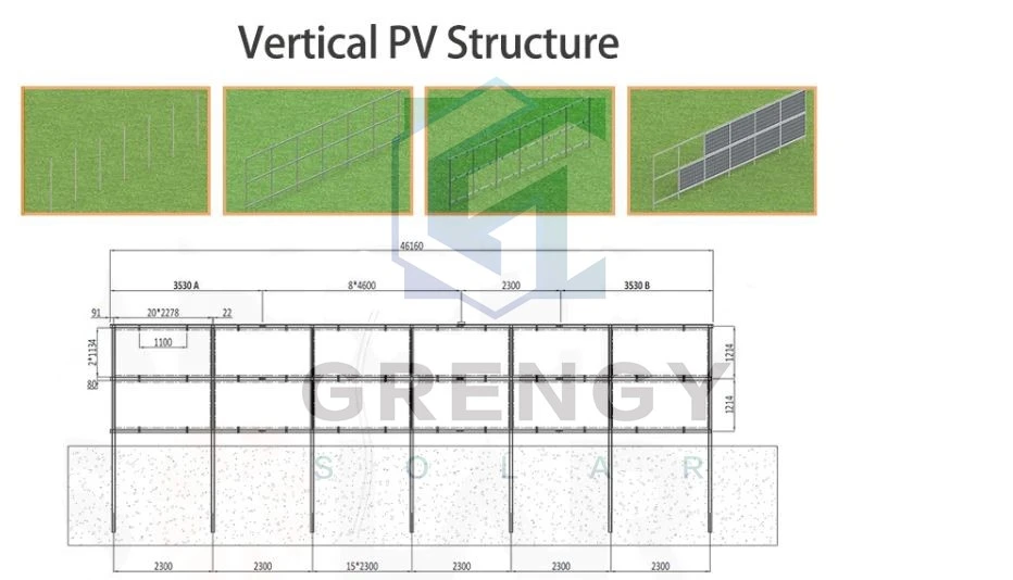 Vertical bifacial solar ground mounting systems Vertical bifacial solar ground mounting systems