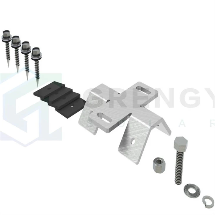 Corrugated Roof Solar Panels Mounting Bracket