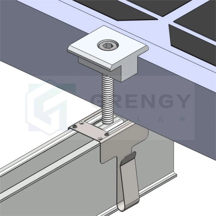 earthing lug with rail