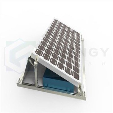 System Mowntio Solar Balast ar gyfer To Fflat