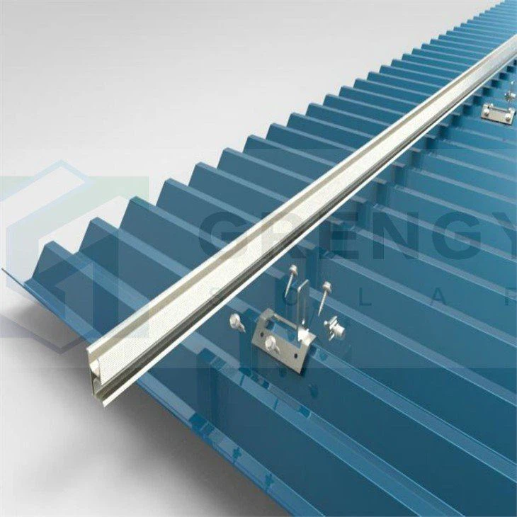 Bachyn To Metel Trapesoid ar gyfer System Rasio Solar