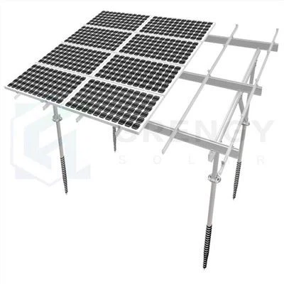System Mowntio Daear Solar Alwminiwm Grengy