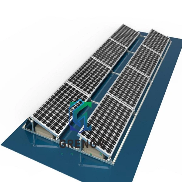 System Mowntio Solar Ballast Alwminiwm