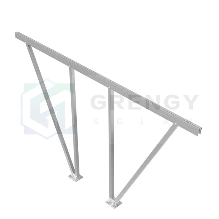 System Carport Mount Ar gyfer Panel Solar