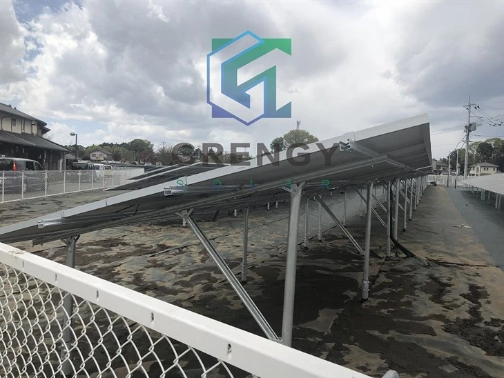 Ground Mounted Solar Posmac Racking System
