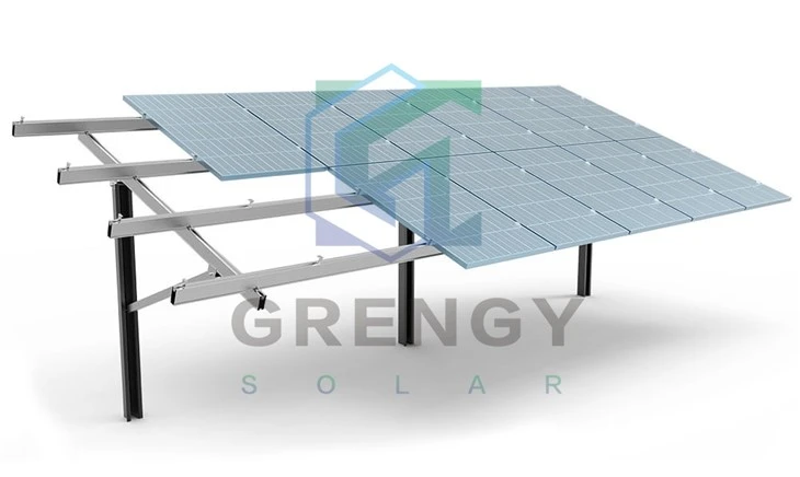 Rack Mowntio Ground Panel Solar Dibynadwy