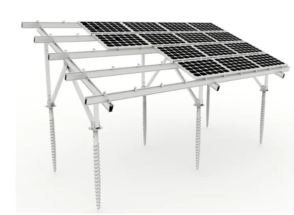System Strwythur Racio Daear Solar Alwminiwm