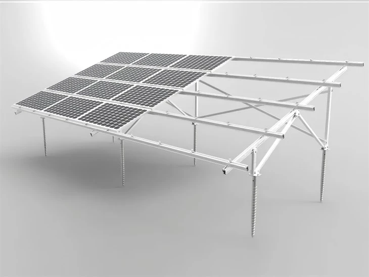 System Mount Ground Gyda Helical Pile