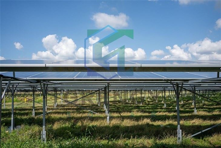 Ramming Piles Ground Solar Mounting Structures
