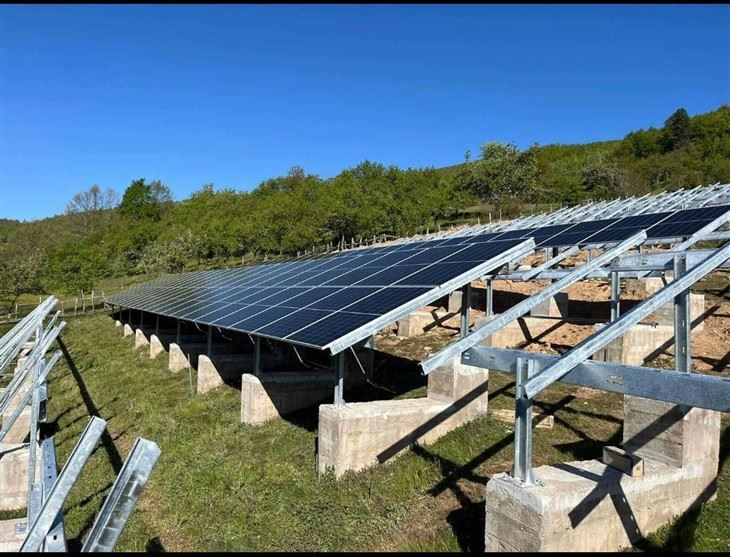 Secure & Stable Corrosion-Resistant Ground Mounts For Commercial Solar Fields price