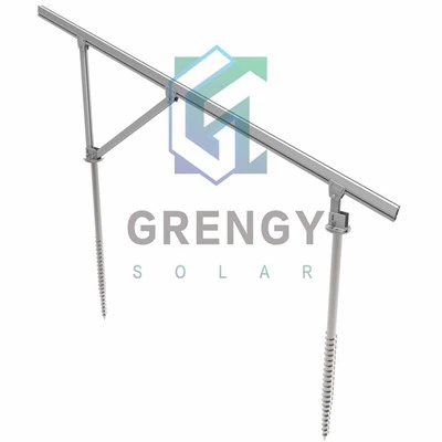 Rheiliau mowntio panel solar alwminiwm