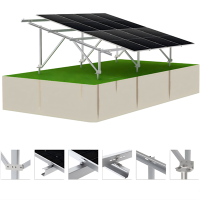 Rack Solar Dur ZAM Gwrthiannol Cyrydiad