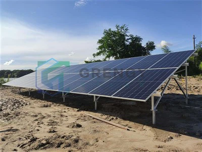 System Ffotofoltäig Solar wedi'i Gosod ar y Ddaear