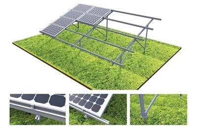 Pv Fotovoltaica System De Montagem Solar Painel Cefnogaeth Solar