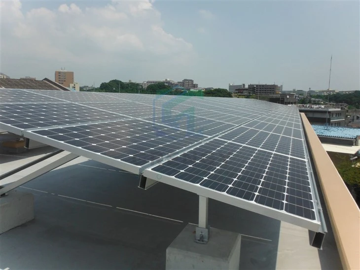 Solar Ground Concrete Base Mounting System