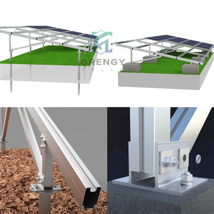 Strwythur Mowntio Tir Panel Solar