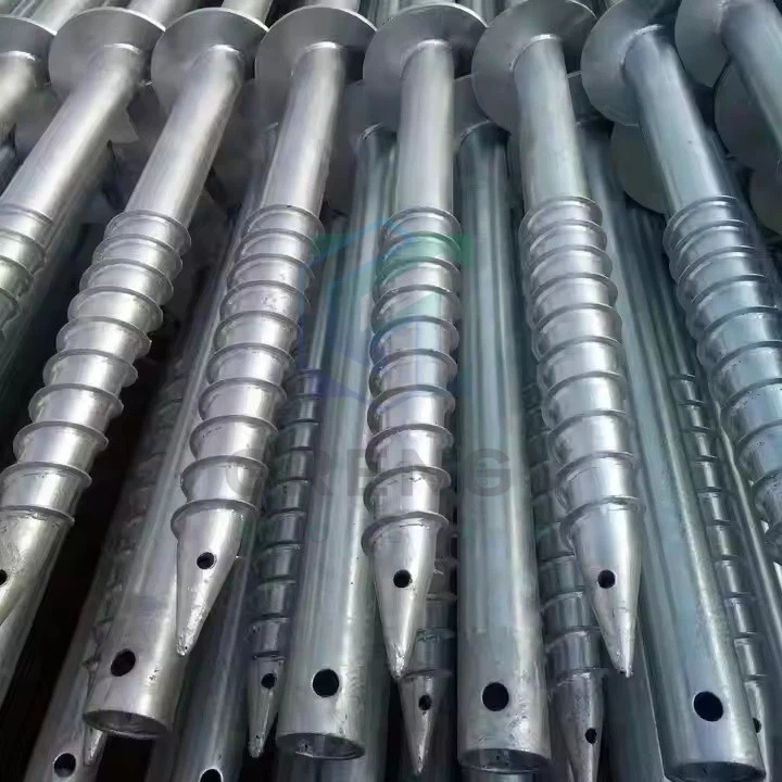 Solar Panel Ground Screws | Heavy-Duty Helical Piers For Solar Mounting Systems