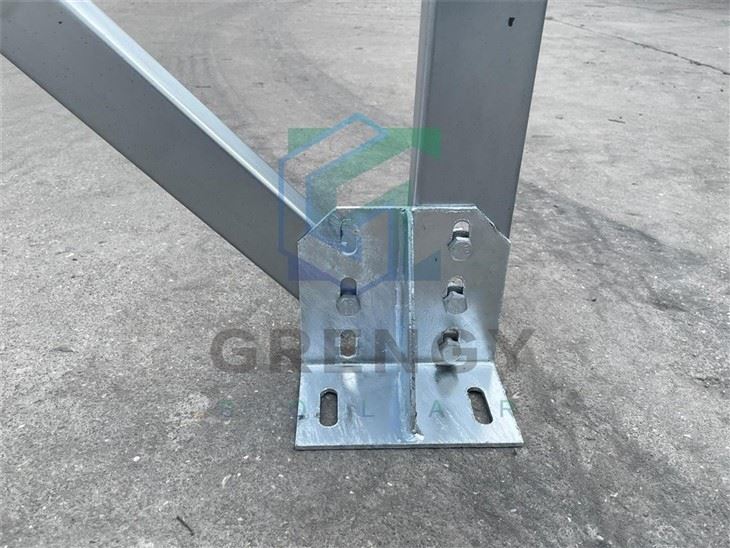 ZAM Steel Solar Ground Mounting System